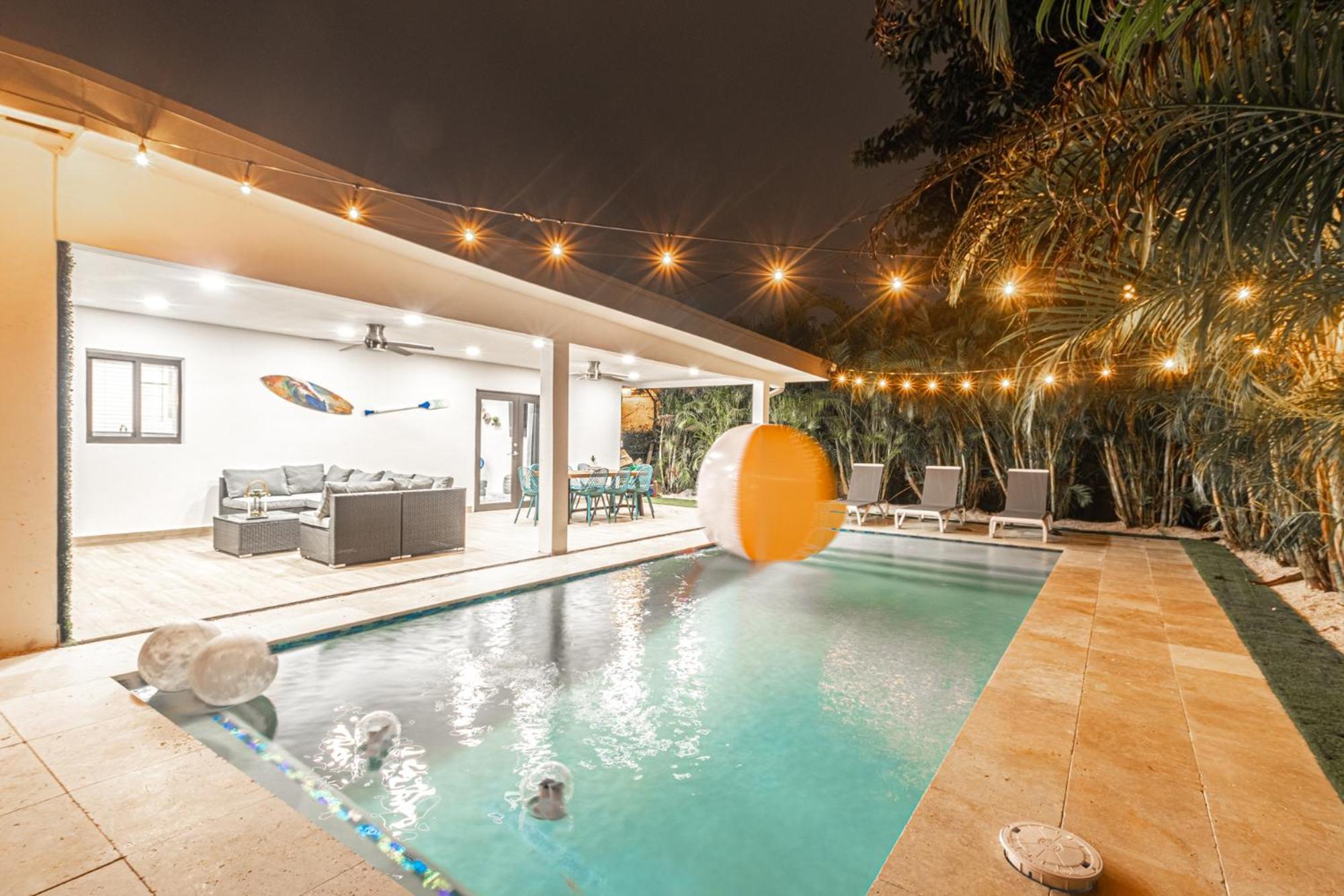 Modern 5Br Villa: Pool, Terrace, Fire Pit Tgh Miami Exterior photo